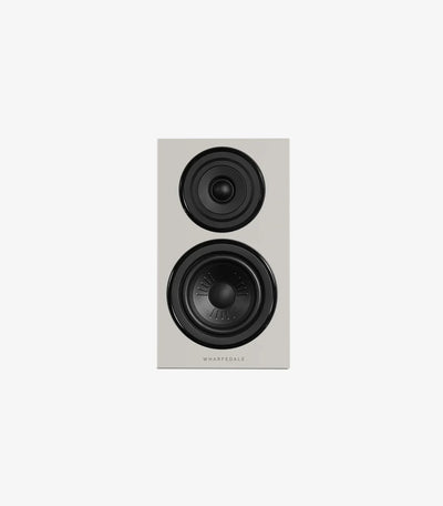 Wharfedale Diamond 12.1i Compact 2 way Standmount Bookshelf Speakers Pair - Grey