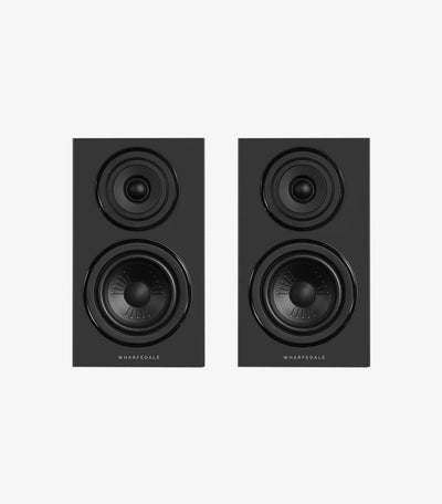 Wharfedale Diamond 12.1i Compact 2 way Standmount Bookshelf Speakers Pair - Walnut
