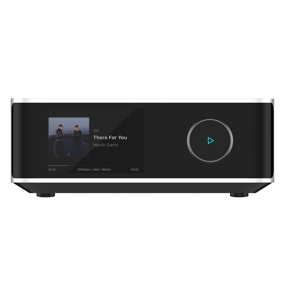 WiiM AMP ULTRA Streaming Amp Silver with WiiM Sound Mulitroom Speakers Pair & Sub Pro Subwoofer White HiFi Package