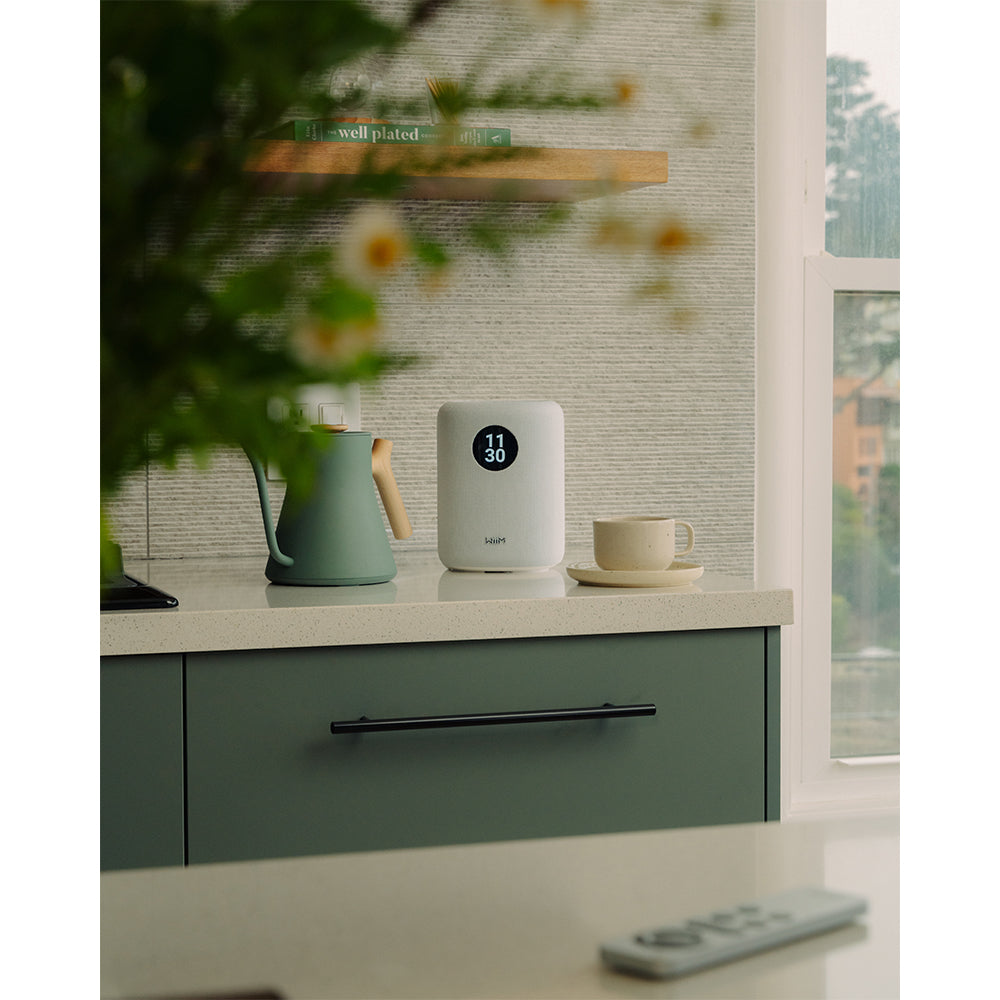 WiiM SOUND Wireless Multiroom Smart Speaker with Display -  White