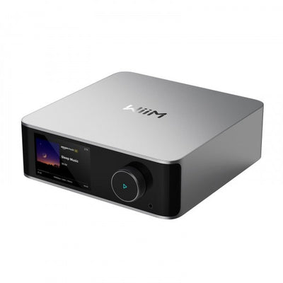 WiiM Vibelink Stereo Amplifier with Ultra Music Streamer Silver and Klipsch R-60M Speakers HiFi Bundle